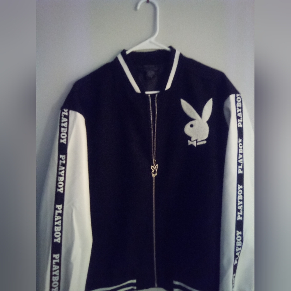 Black & White Playboy Jacket (Black Friday Sale)
